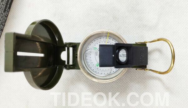 METAL CASE LIQUID FILLED LENSATIC COMPASS CUSTOM LOGO - Image 2