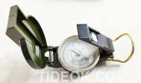 METAL CASE LIQUID FILLED LENSATIC COMPASS CUSTOM LOGO - Image 3