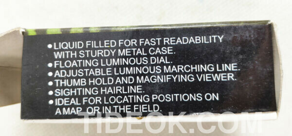 METAL CASE LIQUID FILLED LENSATIC COMPASS CUSTOM LOGO - Image 7