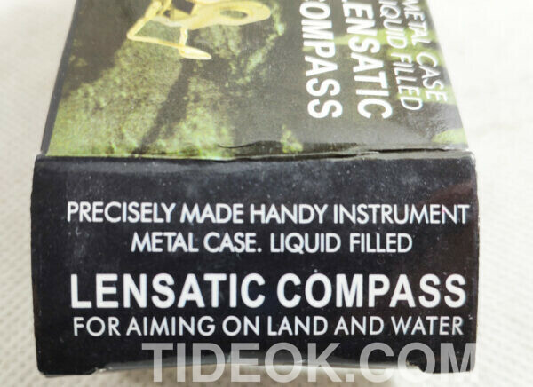 METAL CASE LIQUID FILLED LENSATIC COMPASS CUSTOM LOGO - Image 9